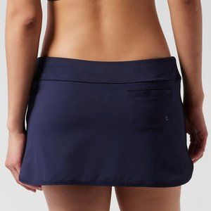 NWT Athleta Dress Blue Tidal Swim Skirt